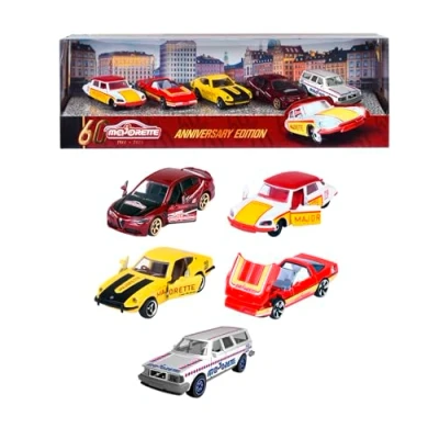 Afbeelding van Majorette Auto Anniversary Edition 5 stuks Kant en klaar model Personenauto (model)