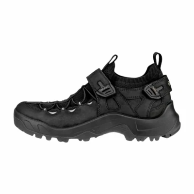 Afbeelding van Ecco Offroad, heren platform, zwart.