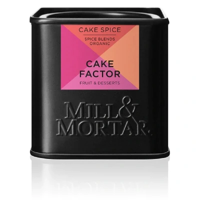 Afbeelding van Mill &amp; Mortar Cake Factor Kruidenmix Biologisch 50g