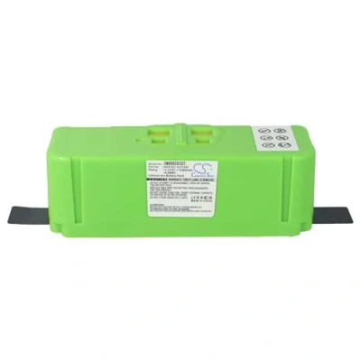 Afbeelding van vhbw Batterij compatibel met iRobot Roomba 896, 960, 965, 980, 985 stofzuiger, huishoudelijke robot (5200 mAh, 14,4 V, Li ION)
