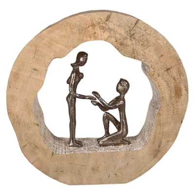 Afbeelding van Gilde Sculptuur in hout &#039;The Proposal&#039;