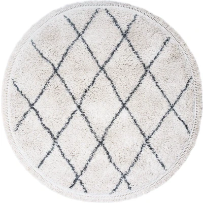 Afbeelding van Veer Carpets Vloerkleed Souk Cream Rond ø160 cm