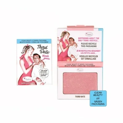 Afbeelding van the Balm Third DATE Blush Rouge, Dames, Maat: 6.5 g, Matte peach