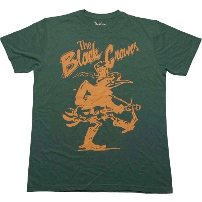 Afbeelding van The Black Crowes Crowe Guitar Heren T shirt M Groen