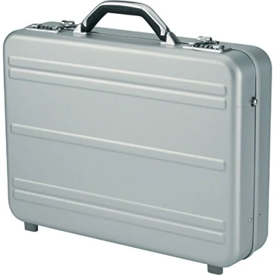 Afbeelding van Juscha Ju 45188 Pilotenkoffer Alumaxx Mercato 35,5 X 45,5 10 Cm Zilver