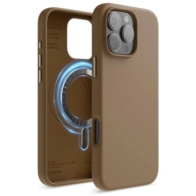 Afbeelding van Elago Magnetische siliconen hoes, compatibel met iPhone 16 Pro Max 6,9 inch, alle MagSafe accessoires, geïntegreerde magneten, zacht handvat, schokbestendig