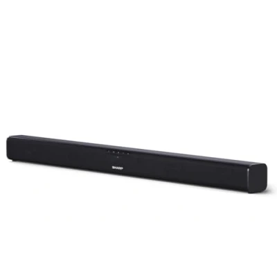 Image de Sharp HT SB110 Haut parleur sans fil Bluetooth noir brillant