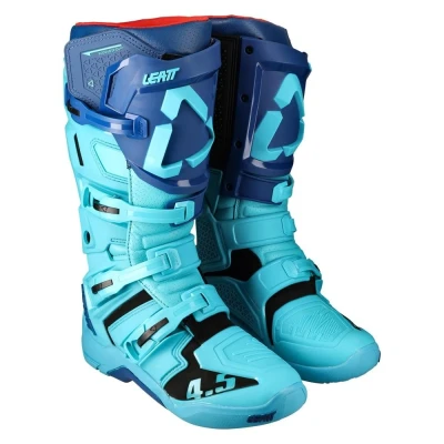 Afbeelding van Leatt GPX4.5 Crosslaarzen Aqua maat 47