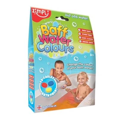 Afbeelding van Zimpli 18 kleuren Baff waterdruppels voor kinderen, baddruppels, primaire kleurspellen, badspeelgoed de ontwikkeling van ongewone unieke cadeaus jongens en meisjes