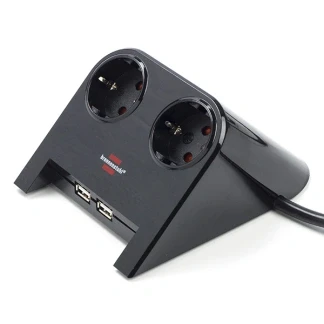 Afbeelding van Stekkerdoos 2 voudig USB