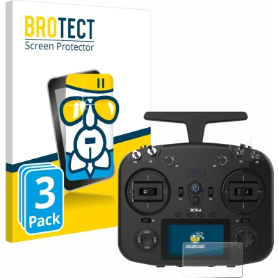 Afbeelding van BROTECT Screenprotector voor FrSky TWIN X14 Folie Beschermfolie Beschermglas transparant (3 Stuks)