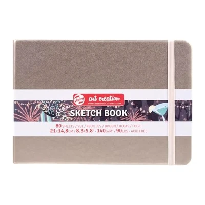 Afbeelding van Talens Art Creation Schetsboek Roze Champagne 21 x 14.8 cm 140 g 80 Vellen