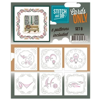 Afbeelding van Stitch &amp; Do Cards only Set 8