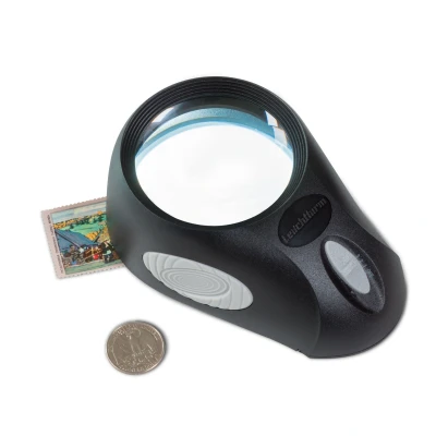 Afbeelding van Leuchtturm Leuchtturm, LED loupe, Bullauge Lens 65 mm. Vergroting: 5x afm: 95x140x47 per st.