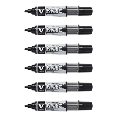 Image de Pilot Marqueur Tableau Blanc V board Master Pointe Ogive Noir