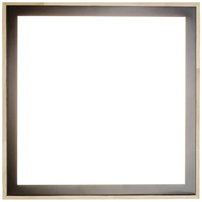 Afbeelding van ECO Light 9080 M WO SOLSTAR LED plafondlamp 18 W Hout, Zwart, Wijnrood