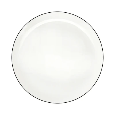 Afbeelding van ASA Selection Ontbijtborden / Dessertborden A Table Ligne Noire ø 21 cm 4 Stuks