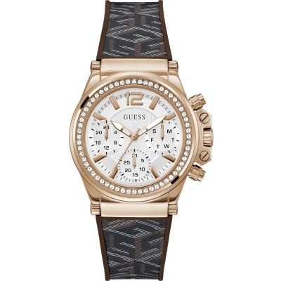 Afbeelding van GUESS dames Charisma horloge GW0621L5 in de kleur Roségoud