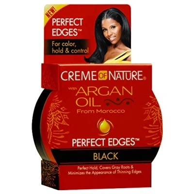 Afbeelding van Creme Of Nature Argan Oil Perfect Edges Black 64 gr