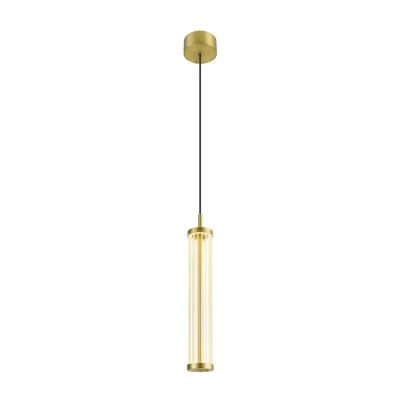 Afbeelding van SLV QUIMERA 1008033 Hanglamp LED Energielabel: E (A G) 8.20 W Messing