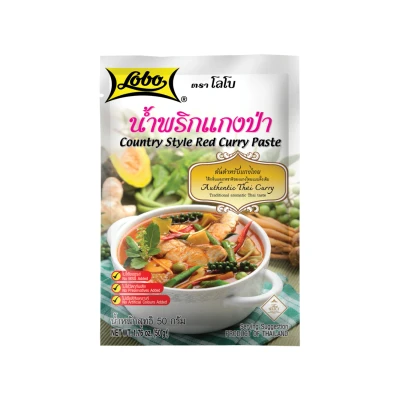 Afbeelding van Lobo Rode Country Style Currypasta 50 g