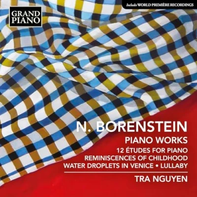 Afbeelding van Tra Nguyen Borenstein: Piano Works: Études (CD)