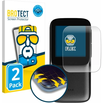 Afbeelding van BROTECT Screenprotector voor SJCAM C200 Folie Beschermfolie transparant volledig dekking (2 Stuks)