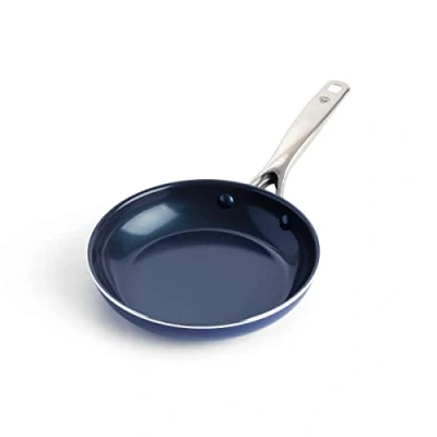 Afbeelding van Blue Diamond Koekenpan 20 CM Blauw Inductie Anti aanbak PFAS vrij