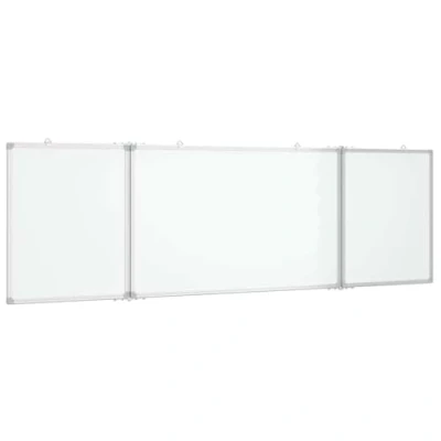 Afbeelding van Whiteboard magnetisch inklapbaar 160x50x1,7 cm aluminium