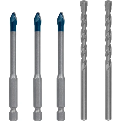 Image de BOSCH 2608900596 Expert HardCeramic HEX 9 set de mèches mixtes 6 mm 5 pièces