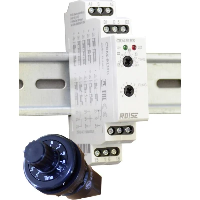 Afbeelding van Rose LM CRM 91HE/UNI Tijdrelais Multifunctioneel 1 stuk(s) Tijdsduur: 0.1 s 10 dag(en) 1x wisselcontact