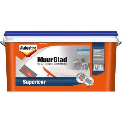 Afbeelding van Alabastine MuurGlad Superieur 10 ltr Schildersbenodigdheden