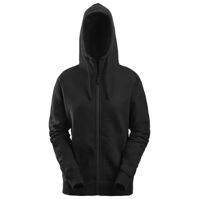 Afbeelding van Snickers 2897 AllroundWork, Dames Hoodie met Rits Zwart
