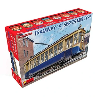 Afbeelding van 1:35 MiniArt 38026 Tramway X Series MID Type Plastic Modelbouwpakket
