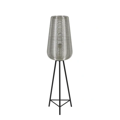 Afbeelding van Adeta vloerlamp Ø37x135 cm nikkel