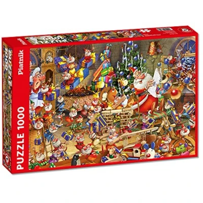 Afbeelding van Piatnik Christmas Chaos 1000 stuk(s) Fee