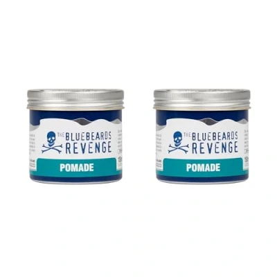 Afbeelding van The Bluebeards Revenge, Water Based Pomade For Men, Strong Hold And Traditional High Shine Finish, 150 ml, Duo Pack