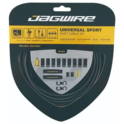 Afbeelding van Jagwire 2X Sport Shift Schakelkabel Set voor Shimano/SRAM, grijs