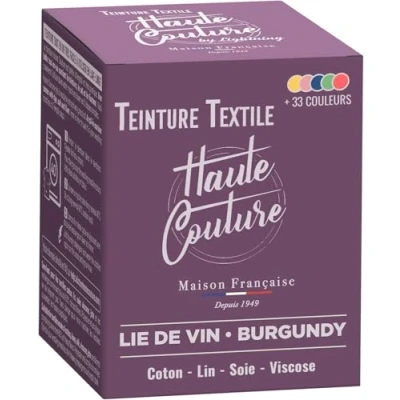 Afbeelding van Textielverf Wijnlelie 350 g All in One klaar voor gebruik kleding en hoogwaardige stoffen