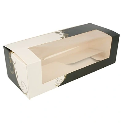 Afbeelding van García de Pou 204.76 bakdozen met venster 275 G/M2, 26 x 11 8 cm, 50 stuks, wit