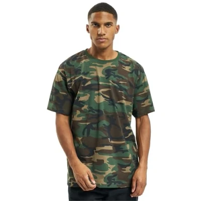 Afbeelding van Brandit Basic Heren T shirt 4XL Groen/Bruin
