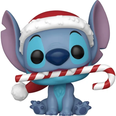 Afbeelding van Disney POP! Vinyl Figure Holiday Stitch with Candy Cane #1502