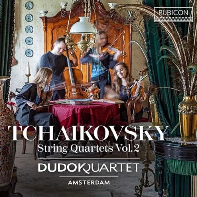 Afbeelding van Dudok Quartet Amsterdam Tchaikovsky String Quartets Vol. 2 (CD)