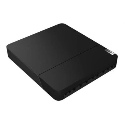 Image de Lenovo ThinkSmart Core Controller kit de vidéo conférence (console d&#039;écran tactile, système calcul) avec 3 ans support Premier + première année maintenance Certifié pour Microsoft Teams Rooms noir corbeau fond rou