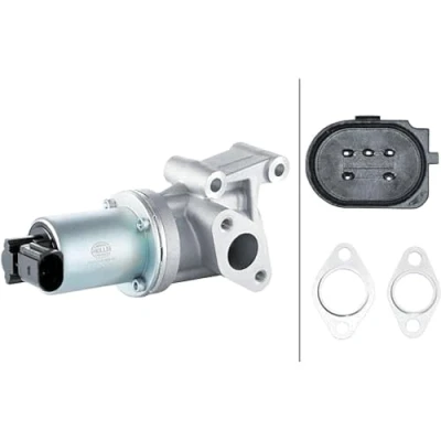 Afbeelding van HELLA 6NU 014 864 611 EGR klep Electrisch Met pakking HYUNDAI: i20 I Hatchback, i30 II KIA: Venga, cee‘d Sportswagon
