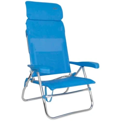 Afbeelding van Crespo Strandstoel AL/223 Compact Blauw