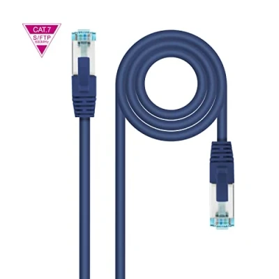 Afbeelding van Nanocable 10.20.1702 BL, 2 m, Cat7, SF/UTP (S FTP), RJ 45, Blauw