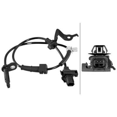 Afbeelding van HELLA 6PU 358 218 641 ABS Sensor Met verbindingsstuk Geluidsensor 2 585