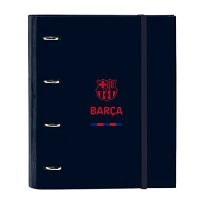 Afbeelding van Ringmap F.C. Barcelona Marineblauw (27 x 32 3.5 cm)