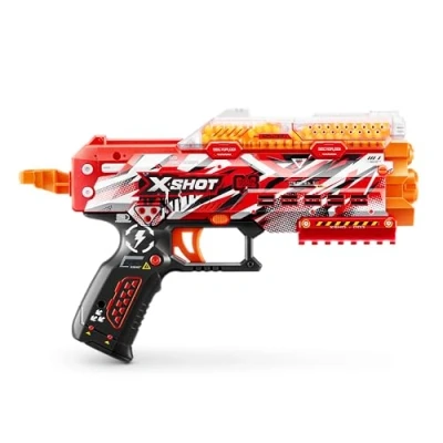 Image de XSHOT hyper Gel Stinger blaster, pistolet manuel Prime Blaster et 3 000 granulés gel, capacité de 250 lunettes, à partir 14 ans (1 inclus)